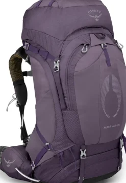 Osprey Backpacking Packs-Womens Aura AG 65 Rucksack - Enchantment Purple