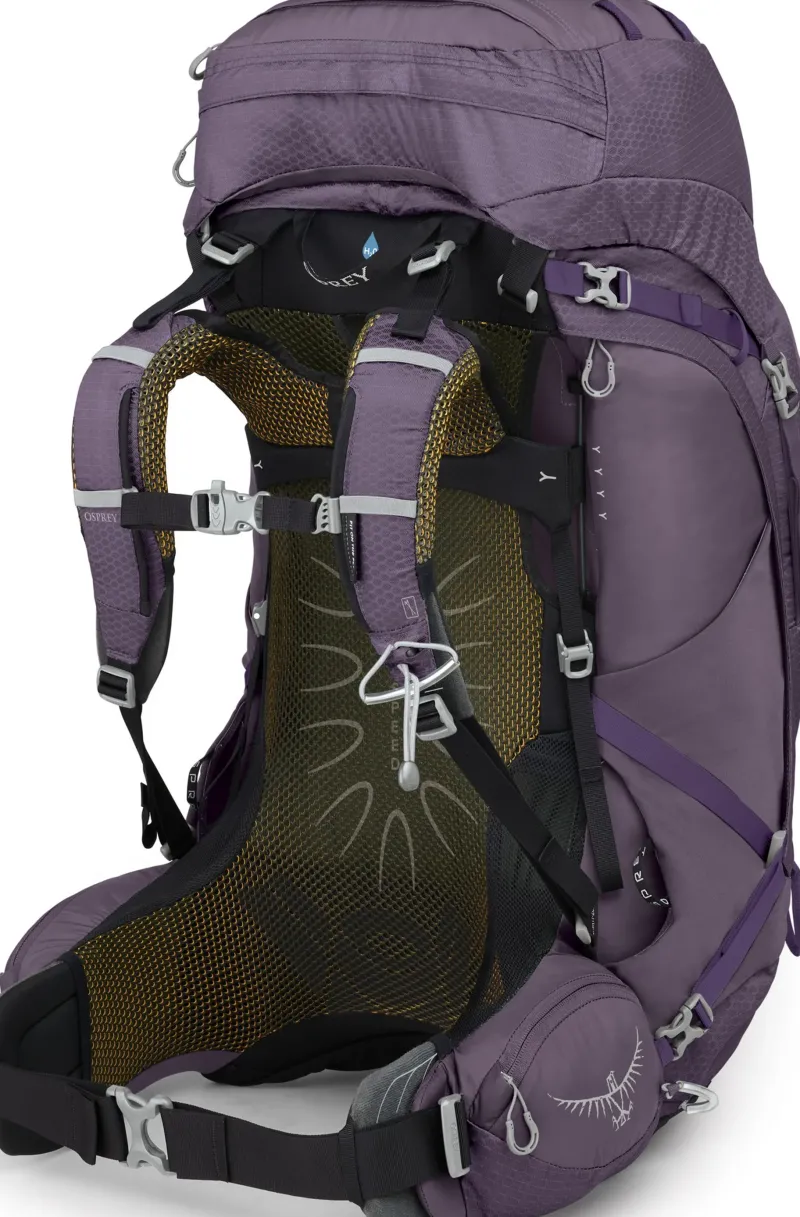 Osprey Backpacking Packs-Womens Aura AG 65 Rucksack - Enchantment Purple