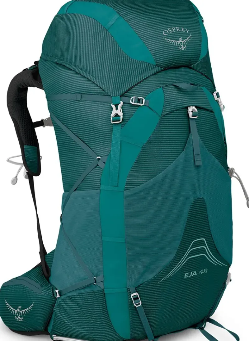 Osprey Fast & Light Rucksacks And Vests-Womens Eja 48 Rucksack - Deep Teal