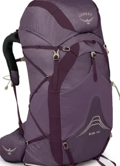 Osprey Fast & Light Rucksacks And Vests-Womens Eja 48 Rucksack - Purple Dusk