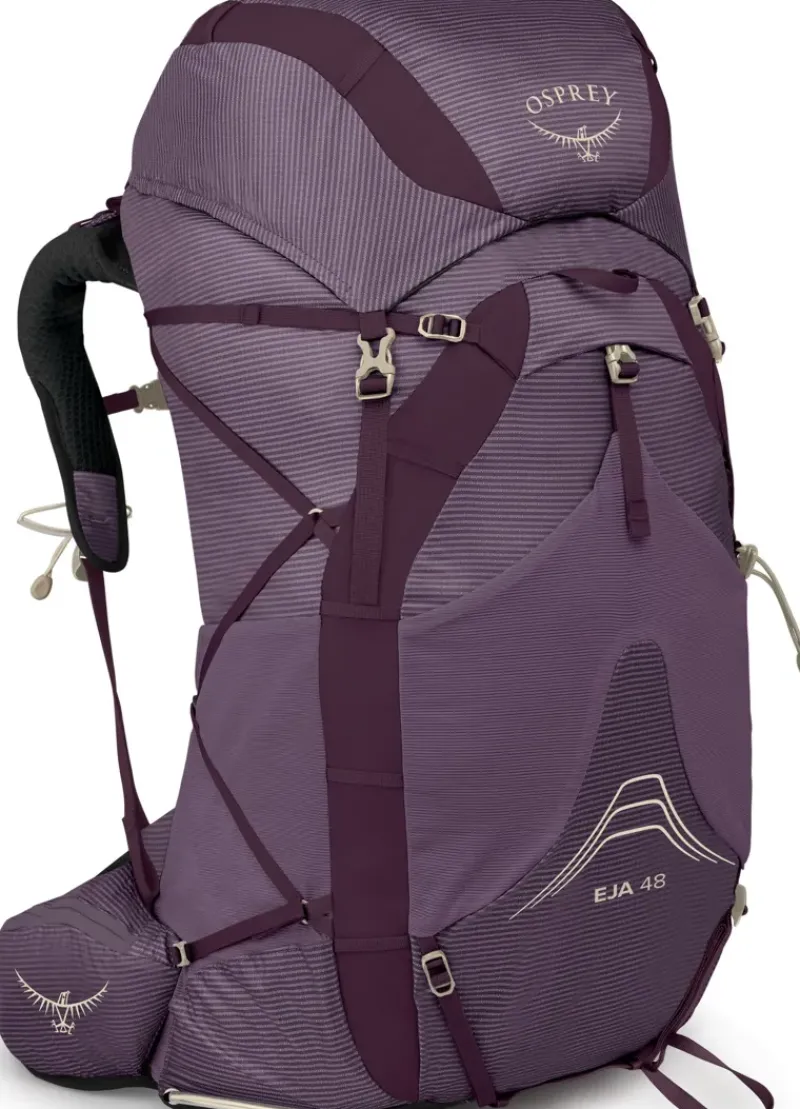 Osprey Fast & Light Rucksacks And Vests-Womens Eja 48 Rucksack - Purple Dusk