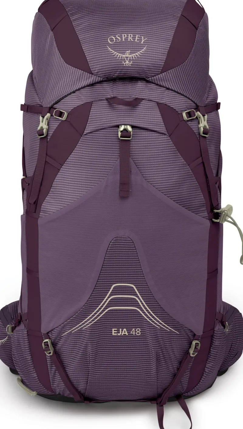 Osprey Fast & Light Rucksacks And Vests-Womens Eja 48 Rucksack - Purple Dusk