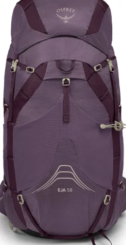 Osprey Fast & Light Rucksacks And Vests-Womens Eja 58 Rucksack - Purple Dusk
