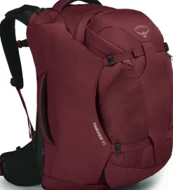 Osprey Luggage & Carry-On-Womens Fairview 55 Travel Pack - Zircon Red