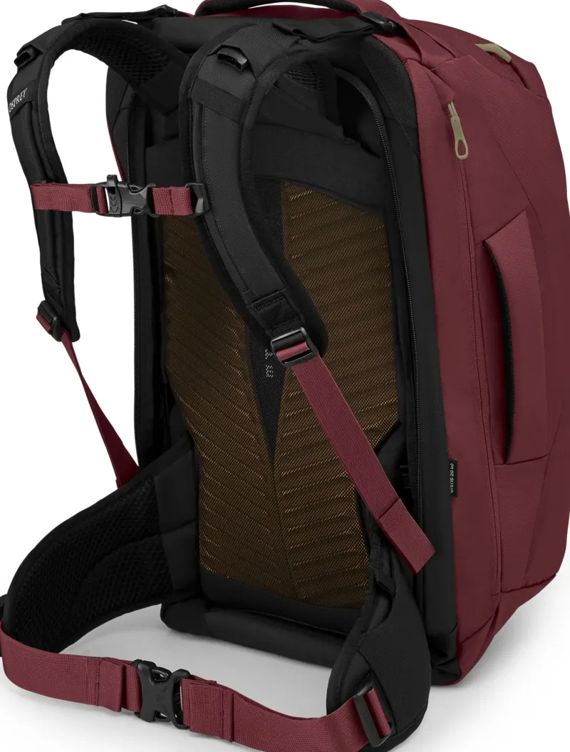 Osprey Luggage & Carry-On-Womens Fairview 40 Travel Pack - Zircon Red