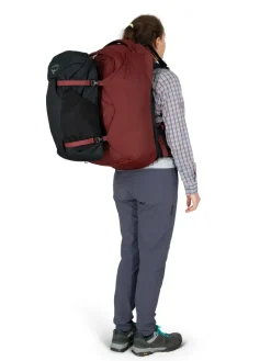 Osprey Luggage & Carry-On-Womens Fairview 40 Travel Pack - Zircon Red