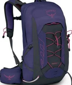 Osprey Day Packs-Womens Tempest 11 Rucksack - Deep Fig-Hotspot Pink