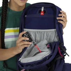 Osprey Day Packs-Womens Tempest 11 Rucksack - Deep Fig-Hotspot Pink