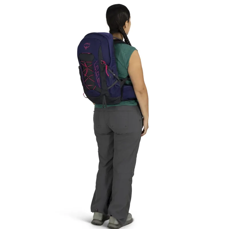 Osprey Day Packs-Womens Tempest 11 Rucksack - Deep Fig-Hotspot Pink