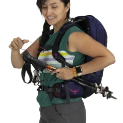 Osprey Day Packs-Womens Tempest 11 Rucksack - Deep Fig-Hotspot Pink