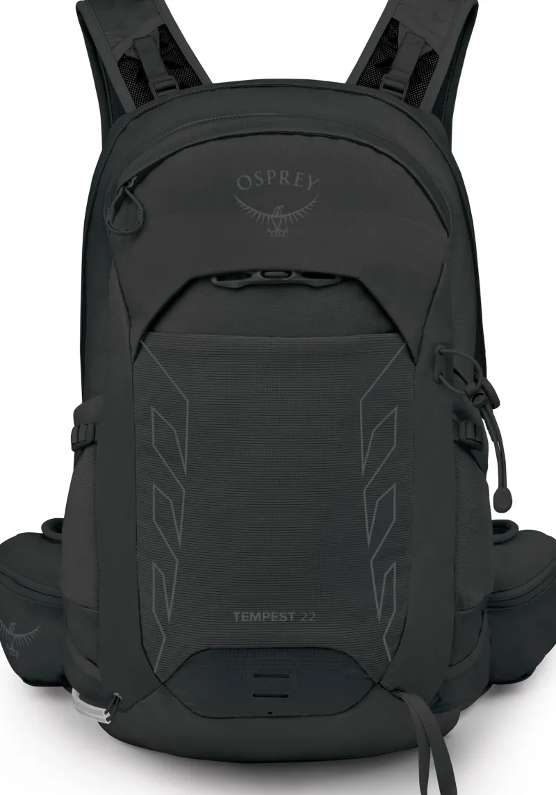 Osprey Day Packs-Womens Tempest 22 Rucksack - Extended Fit - Black-Coal Grey