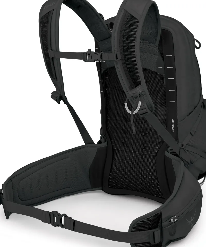 Osprey Day Packs-Womens Tempest 22 Rucksack - Extended Fit - Black-Coal Grey
