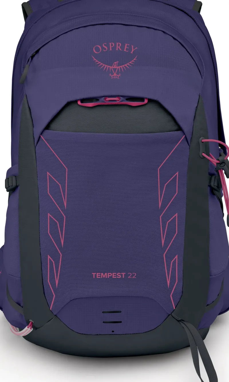 Osprey Day Packs-Womens Tempest 22 Rucksack - Deep Fig-Hotspot Pink