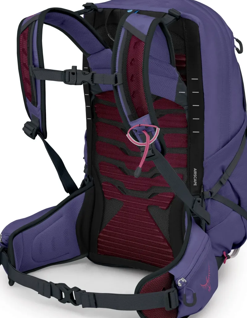 Osprey Day Packs-Womens Tempest 22 Rucksack - Deep Fig-Hotspot Pink