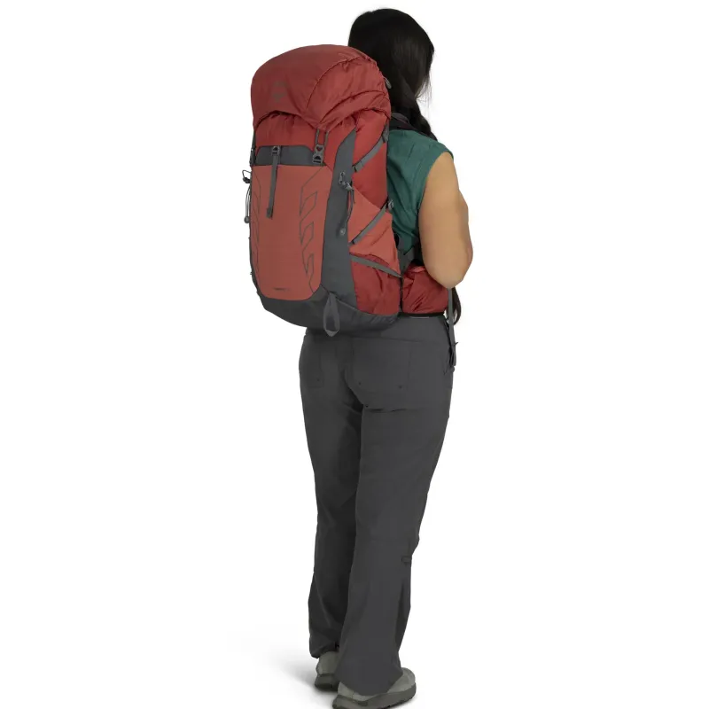 Osprey Day Packs-Womens Tempest 33 Rucksack - Red Pampas-Coal Grey