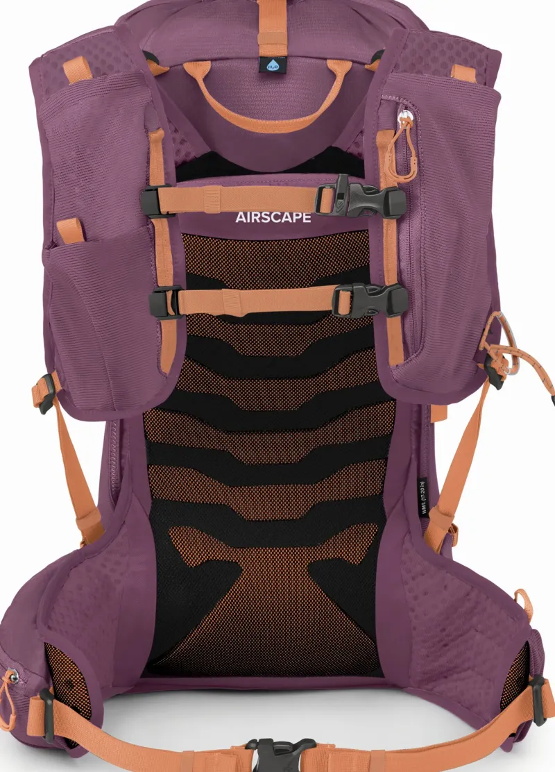 Osprey Fast & Light Rucksacks And Vests-Womens Tempest Velocity 20 Rucksack - Pashmina-Melon