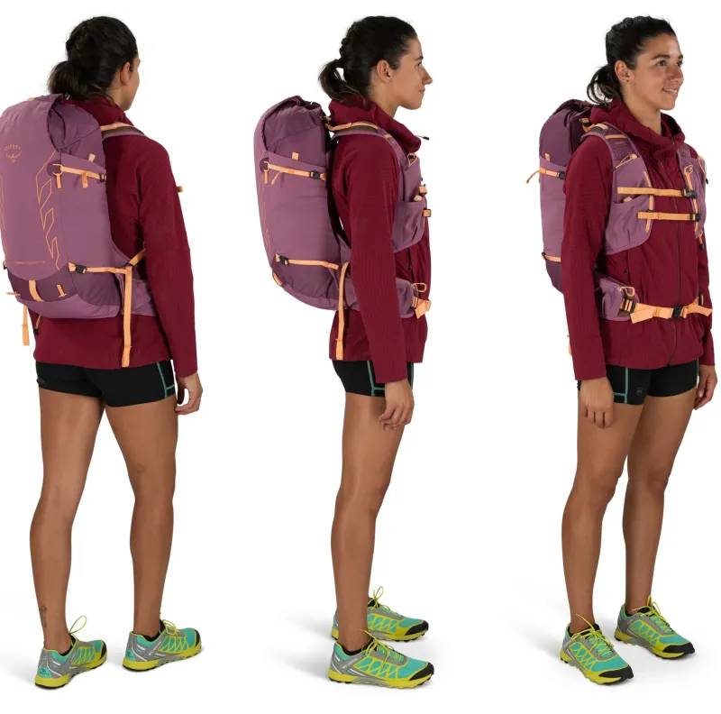 Osprey Fast & Light Rucksacks And Vests-Womens Tempest Velocity 20 Rucksack - Pashmina-Melon