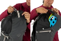 Osprey Fast & Light Rucksacks And Vests-Womens Tempest Velocity 30 Rucksack - Dark Charcoal-Chiru Tan