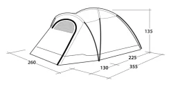 Outwell Family & Leisure Tents-Cloud 4 Tent