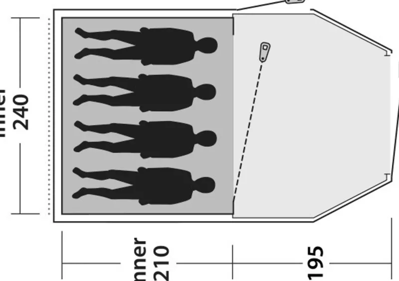Outwell Family & Leisure Tents-Earth 4 Plus Tent