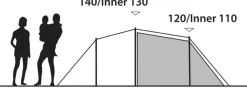 Outwell Family & Leisure Tents-Earth 4 Plus Tent