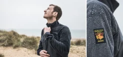 Paramo Fleece & Mid Layer-Mens Bentu Plus Fleece - Dark Grey