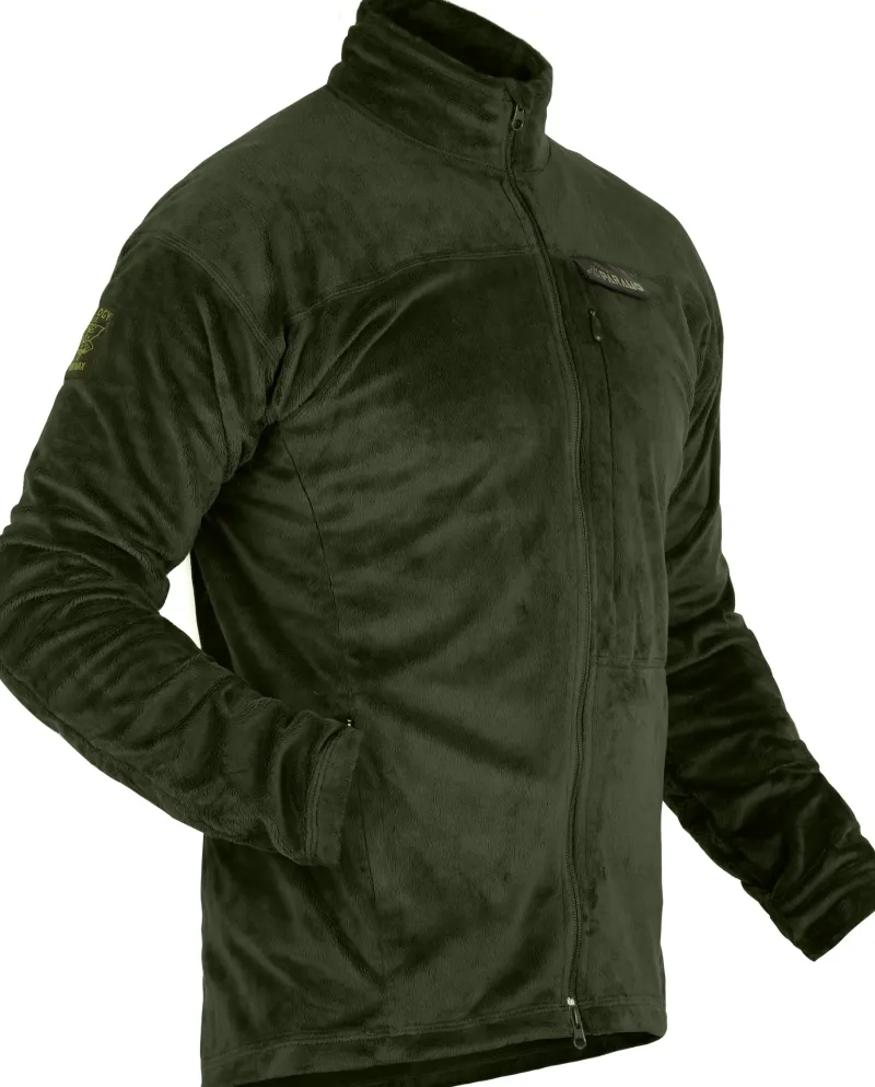 Paramo Fleece & Mid Layer-Mens Bentu Plus Fleece - Moss