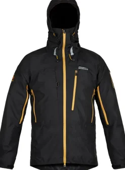 Paramo Windshirts-Mens Enduro Windproof Jacket - Black-Gold Zip