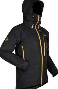 Paramo Windshirts-Mens Enduro Windproof Jacket - Black-Gold Zip