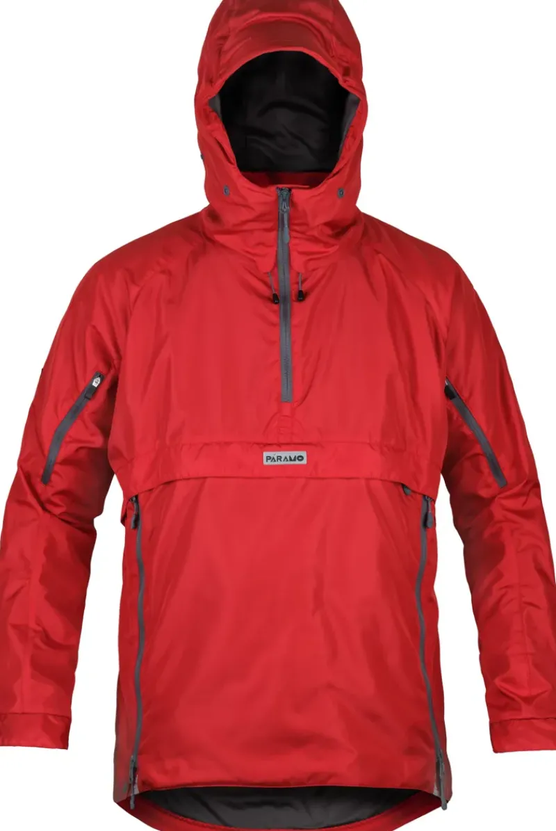 Paramo Waterproof Jackets-Mens Velez Adventure Smock - Fire