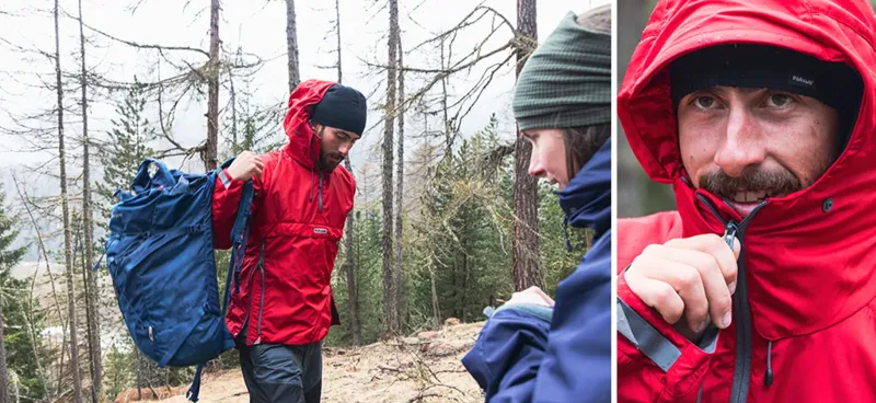 Paramo Waterproof Jackets-Mens Velez Adventure Smock - Fire