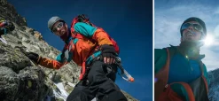 Paramo Waterproof Jackets-Mens Velez Evolution Hybrid Smock - Midnight-Fire-Indigo