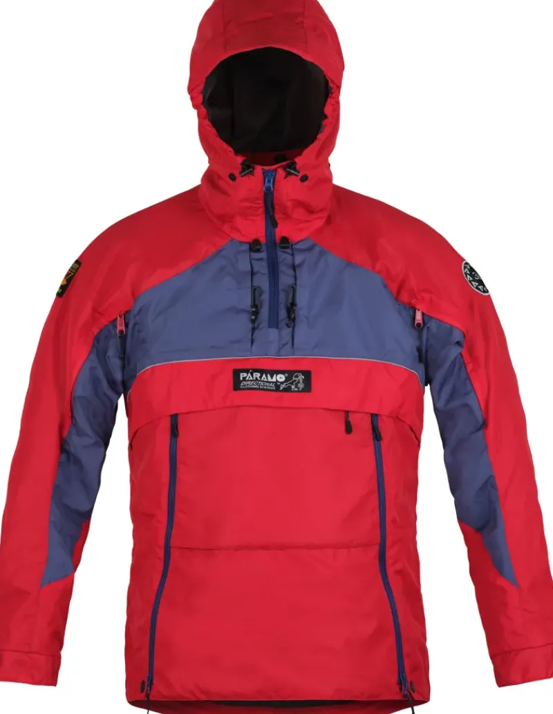 Paramo Insulated Jackets|Insulated Jackets-Unisex Aspira 360 Smock - Fire-Indigo