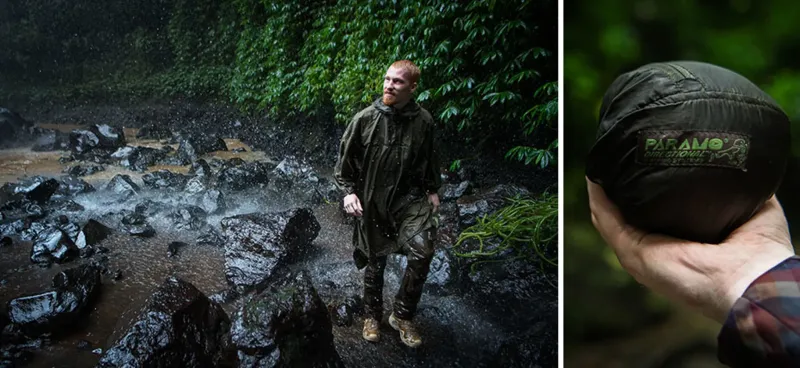 Paramo Waterproof Jackets|Waterproof Jackets-Unisex Poncho - Moss
