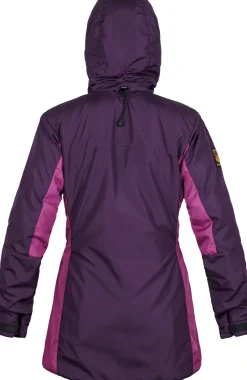 Paramo Waterproof Jackets-Womens Alta III Jacket - Elderberry-Foxglove Trim