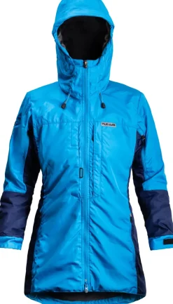 Paramo Waterproof Jackets-Womens Alta III Jacket - Neon Blue-Midnight
