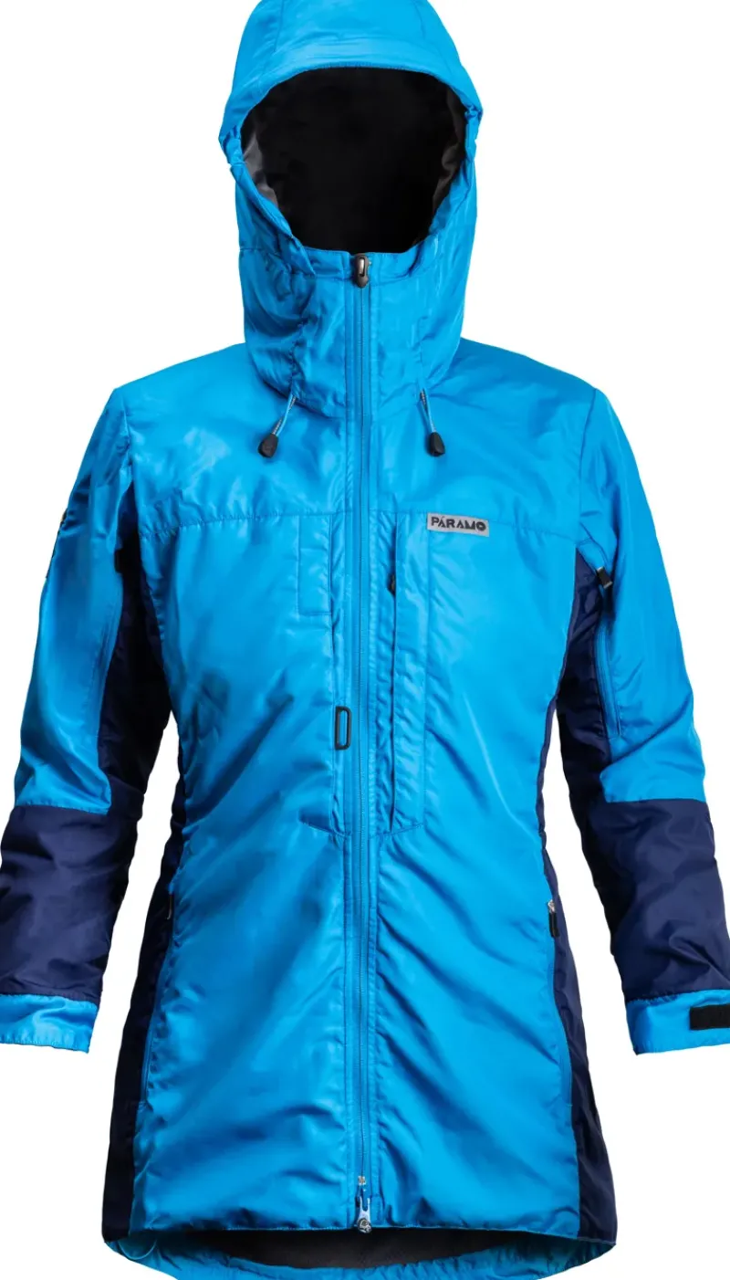 Paramo Waterproof Jackets-Womens Alta III Jacket - Neon Blue-Midnight