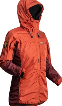 Paramo Waterproof Jackets-Womens Alta III Jacket - Outback Red-Wine