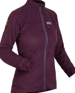 Paramo Fleece & Mid Layer-Womens Bentu Fleece - Elderberry