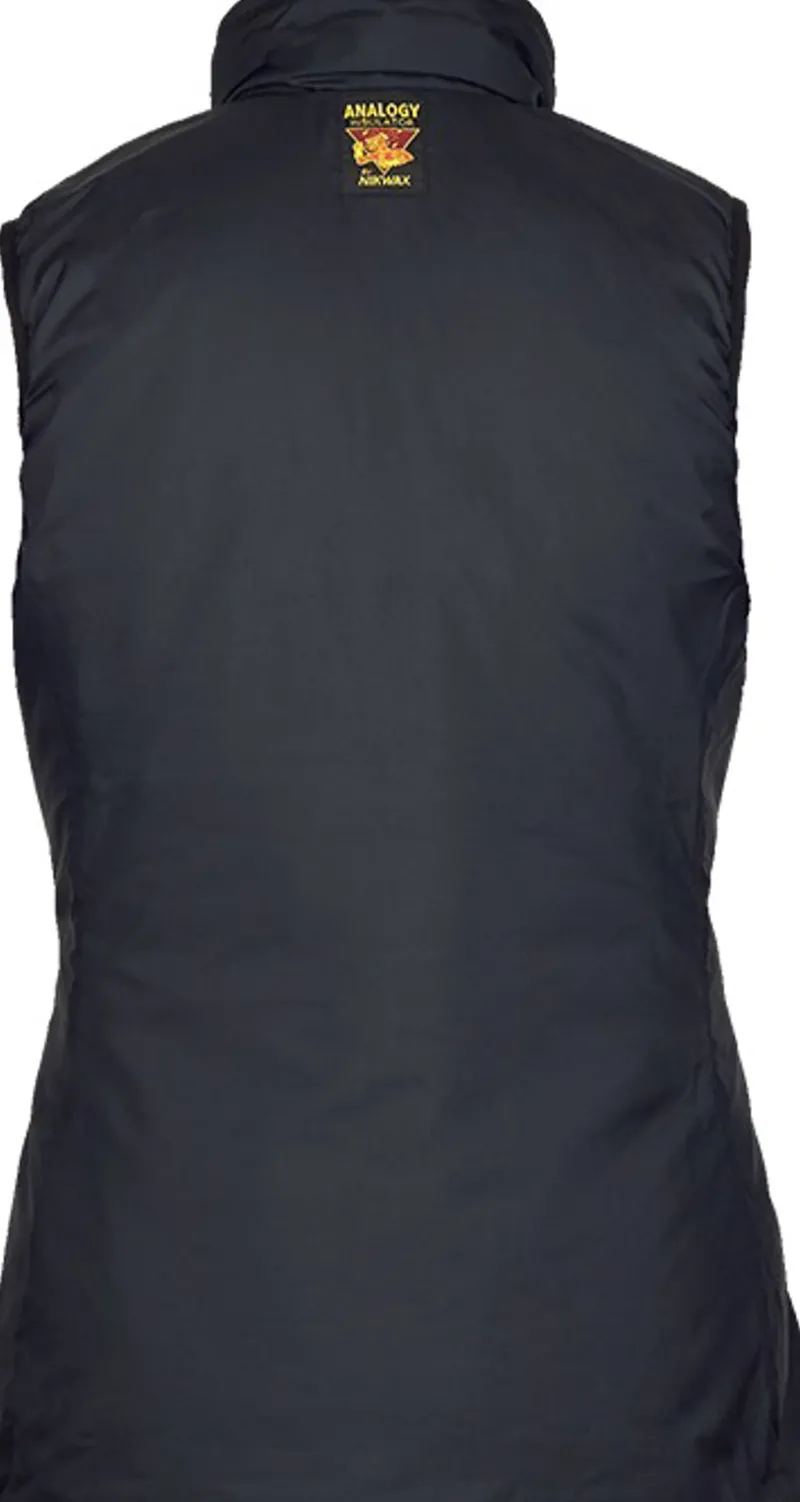 Paramo Vests & Gilets-Womens Torres Medio Gilet - Black-Elderberry Lining