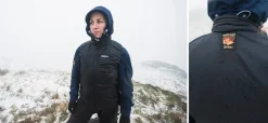 Paramo Vests & Gilets-Womens Torres Medio Gilet - Black-Elderberry Lining
