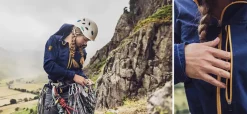 Paramo Windshirts-Womens Ventura Windproof Jacket - Midnight-Gold Zip