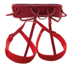 Petzl Harnesses-Adjama Climbing Harness - Dark Red