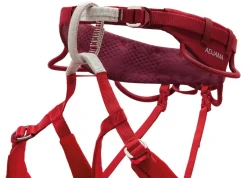 Petzl Harnesses-Adjama Climbing Harness - Dark Red