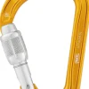 Petzl Carabiners & Quickdraws-Attache Carabiner - Yellow