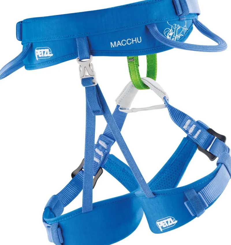 Petzl Harnesses-Macchu Child Harness - Blue