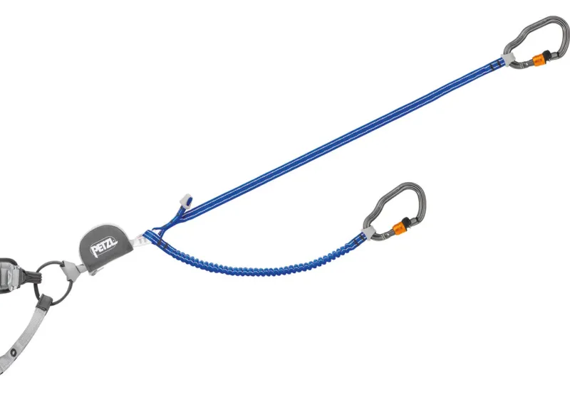 Petzl Carabiners & Quickdraws-Scorpio Vertico Via Ferrata Lanyard