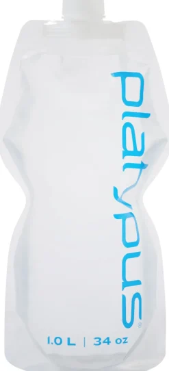 Platypus Water Bottles-SoftBottle 1L - Platy logo