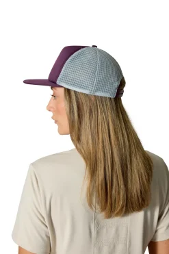 Rab Hats-Cirque Print Cap - Mulberry-Pewter