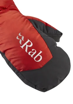 Rab Gloves-Endurance Down Mitt - Fiery Red